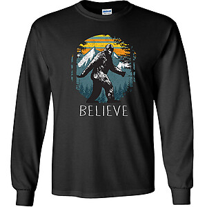 Believe Bigfoot Sasquatch T-Shirt