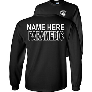 Custom Paramedic T-Shirt Personalized