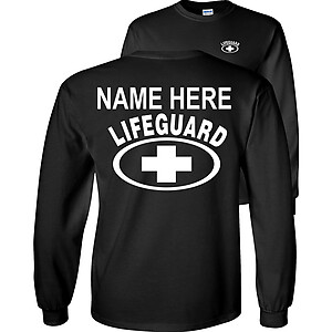 Custom Lifeguard T-Shirt Personalize Lifeguarding F&B