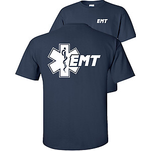 EMT T-Shirt Emergency Medical Technician Star of Life