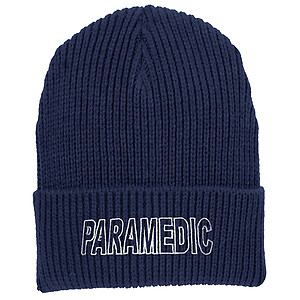 Fair Game Paramedic Beanie Cuffed Knit Emergency Medical