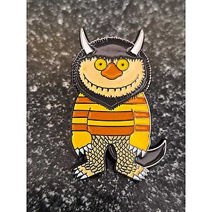 Where The Wild Things are Carol Enamel Pin