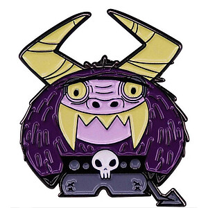 Where The Wild Things are Enamel Pin, max's emotional monster purple Lapel