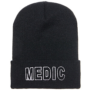 Fair Game Medic Beanie Cuffed Knit Emergency Medical