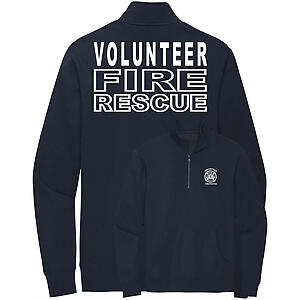 Volunteer Fire Rescue Quarter-Zip Sweatshirt VFD