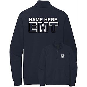Custom EMT Quarter Zip Sweatshirt