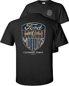 Vintage Ford Motors T-Shirt Legendary Power 1903