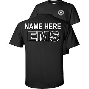 Custom EMS T-Shirt Personalized 