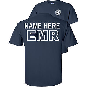 First Responders T-Shirt EMR Personalized