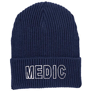 Fair Game Medic Beanie Cuffed Knit Emergency Medical